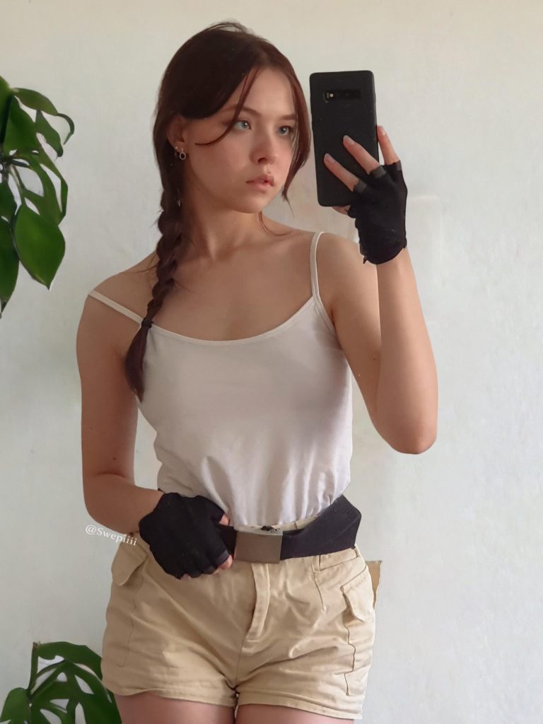 Lara Croft From Tomb Raider Cosplay By Me Swepi Nude Sexy Cosplay