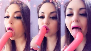 Alexa Vin Onlyfans Dildo Sucking Nude Video Leaked