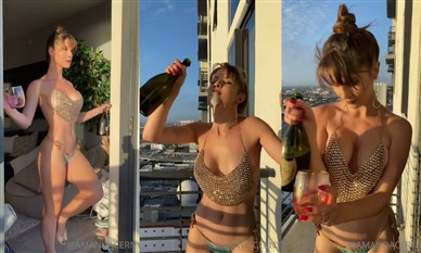 Amanda Cerny Leaked Onlyfans New year Celebration Nude Video