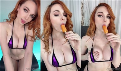 Amouranth Nude Popsicle Porn Blowjob Video Leaked