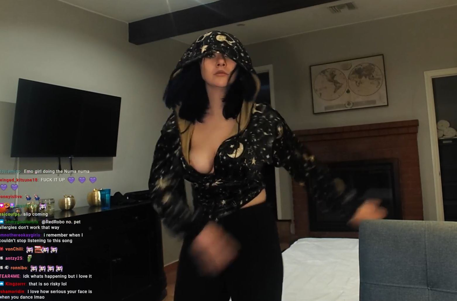 JustaMinx Nipple Slip Dancing Twitch Leaked Video