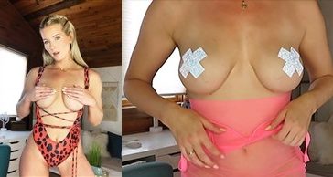 Kat Wonders Nude Pasties Try On Nipple Patreon Video
