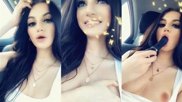 Kathleen Eggleton Masturbating in Car Leaked Porn Video