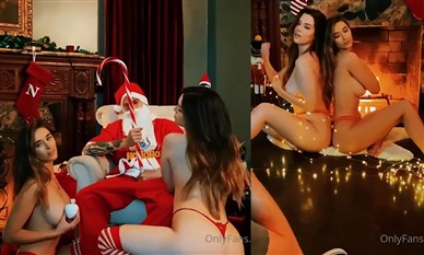 Lauren Summer and Natalie Roush Christmas Nude Video Leaked