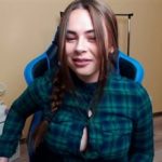 Mihalina Novakovskaya Twitch Streamer Tight Shirt Contain Tits