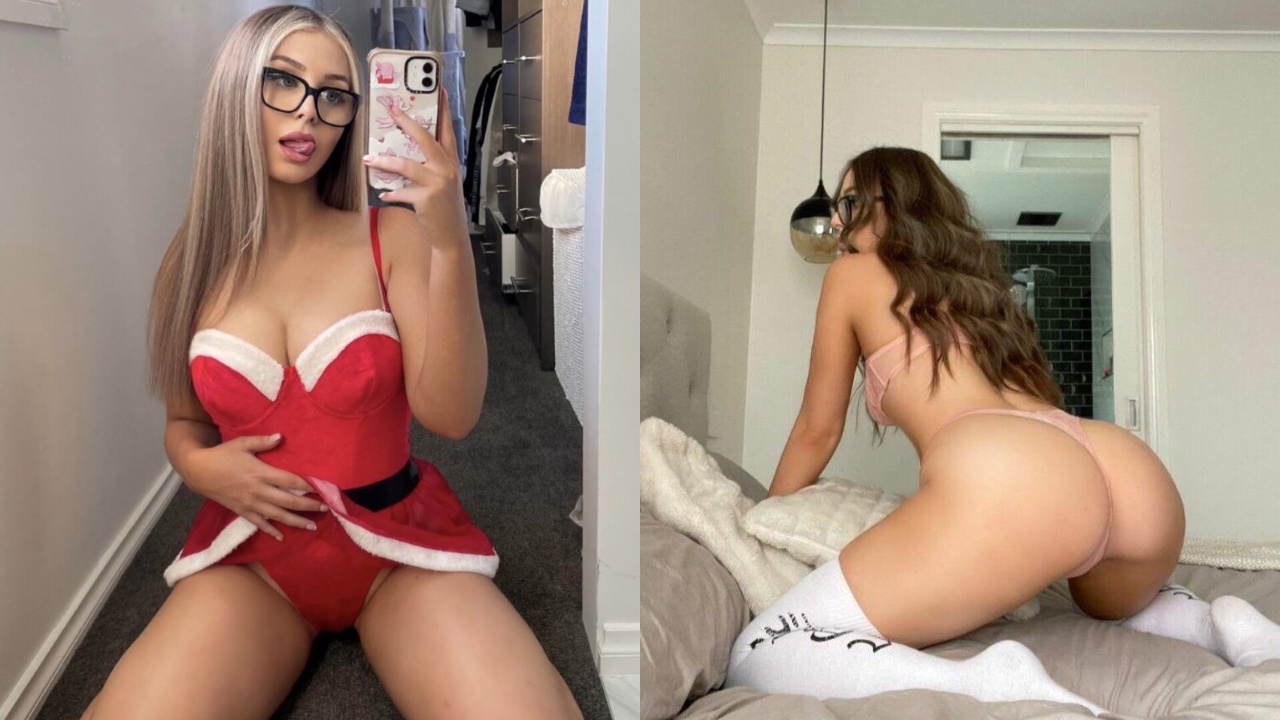 Mikaylah Christmas Lingerie Sexy Onlyfans Photos And Video