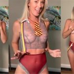 Vicky Stark Nude Costume Try On Leaked Video