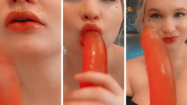 Zoie Burgher Youtuber Dildo Play Video