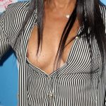 Toni Braxton Nude Nipples in Public