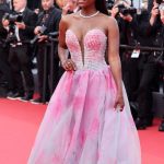 Aja Naomi King Shows Off Her Sexy Tits at the 75th Annual Cannes Film Festival (72 Photos)