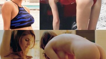 Alexandra Daddario Nude & Sexy (1 Collage Photo)