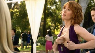 Alicia Witt Topless Scene from 'House of Lies'