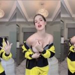 Amanda Cerny Nude Nip Slip While Striptease Video Leaked