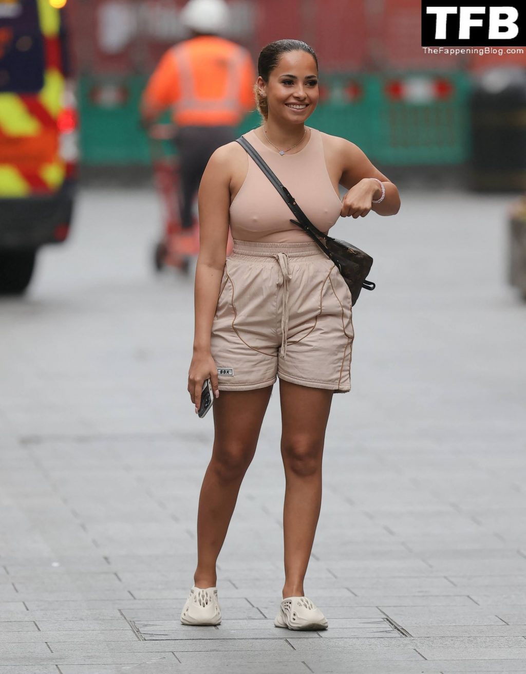 Amber Gill Makes an Incredibly Busty Appearance at Capital Radio (9 Photos)