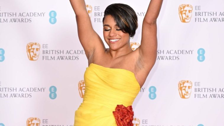 Ariana DeBose Stuns in a Yellow Dress at the 75th British Academy of Film and Television Awards (116 Photos)