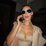 Bella Hadid Shows Her Sexy Tits (1 Photo)