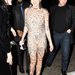 Braless Brooke Candy Looks Hot While Arriving to Playboy x Big Bunny Party (2 Photos)