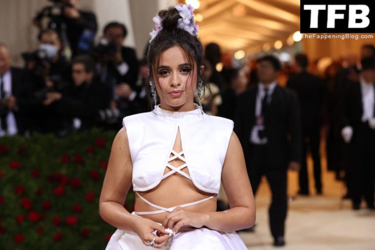 Camila Cabello Poses Braless at The 2022 Met Gala in NYC (137 Photos)