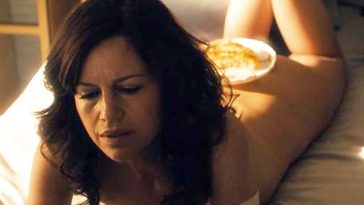 Carla Gugino Naked Ass Scene from 'Jett'