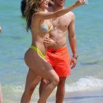 Arthur Melo Enjoys a Beach Day with Carolina Miarelli (26 Photos)