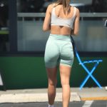 Chantel Jeffries Flaunts Her Butt in Tight Shorts as She Picks Up a Smoothie From EarthBar in WeHo (56 Photos)