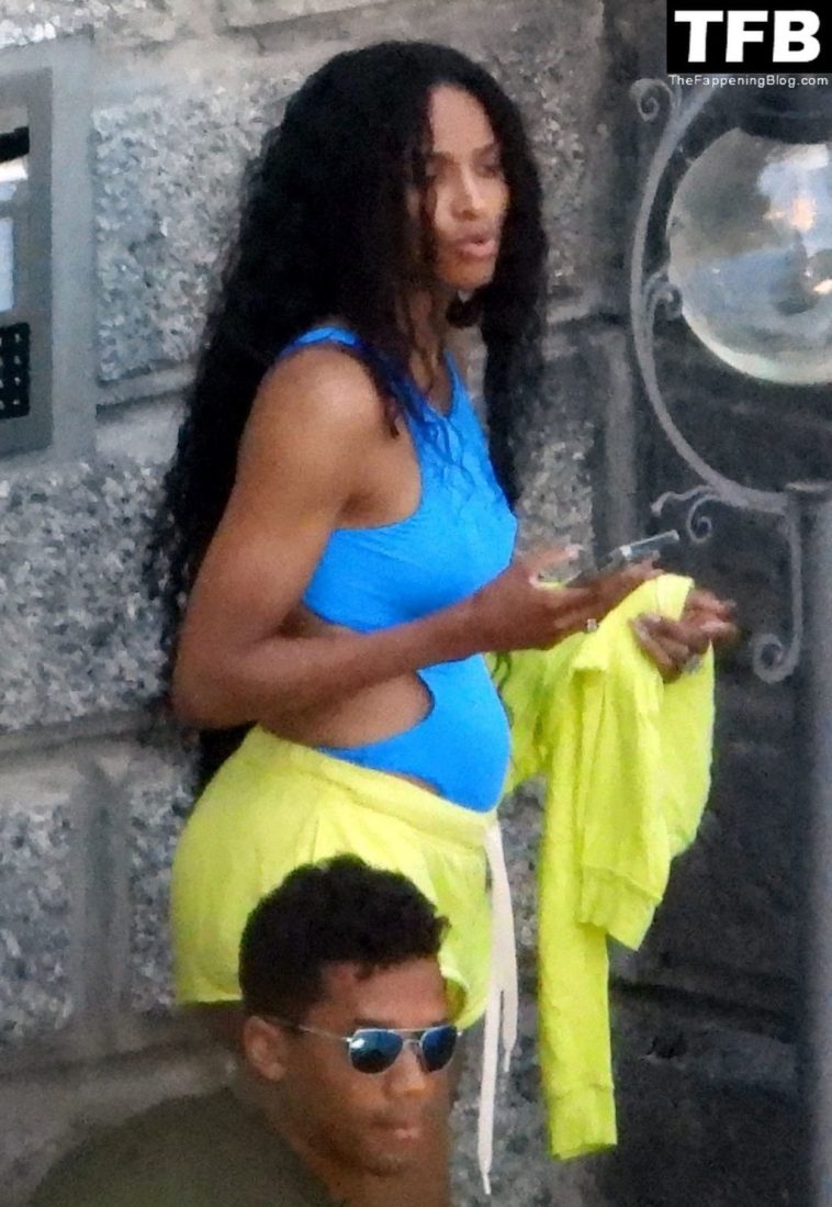 Ciara Shows Her Pokies Out on Holiday in Lake Como (22 Photos)