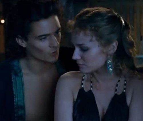 Orlando Bloom & Diane Kruger Sexy Scene from 'Troy'
