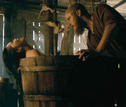 Dianne Doan Nude Fingering Scene From 'Vikings' Series