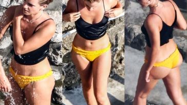 Emma Watson Shows Off Her Perfect Butt on Her Holiday in Positano (75 Photos)