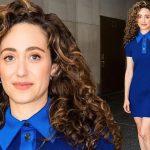 Emmy Rossum Flaunts Her Sexy Legs in NYC (25 Photos)