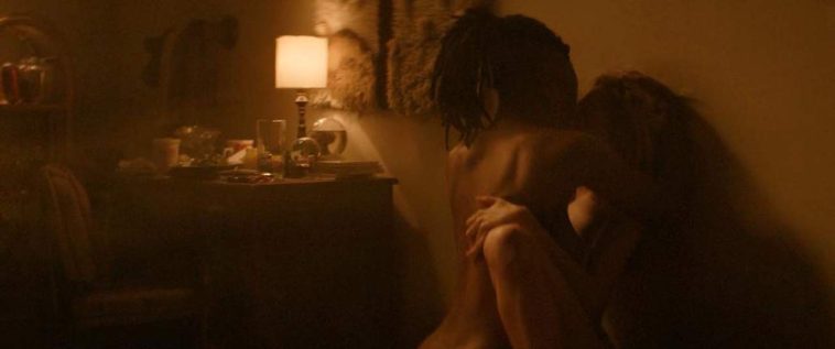 Haley Ramm & Keke Palmer Lesbian Sex Scene from 'Pimp'