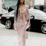Jamilla Strand Flashes Her Nude Tit at Schiaparelli Presentation in Paris (4 Photos)
