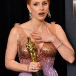 Jessica Chastain Poses With Her Oscar at the 94th Academy Awards (150 Photos)