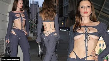 Julia Fox Shows Off Her Ass Crack and Underboob in NYC (30 Photos)