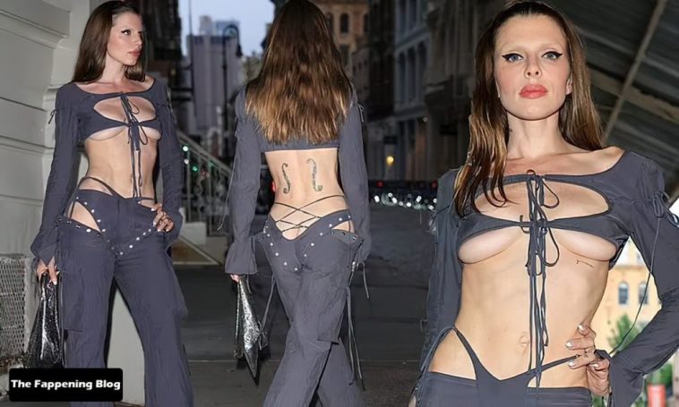 Julia Fox Shows Off Her Ass Crack and Underboob in NYC (30 Photos)