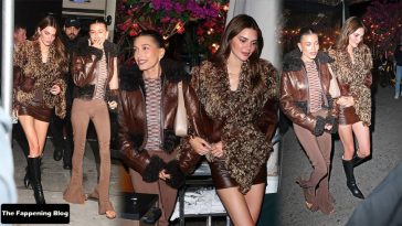 Kendall Jenner & Hailey Baldwin Bieber are Seen at Derek Blasberg’s Birthday Party in New York (65 Photos)