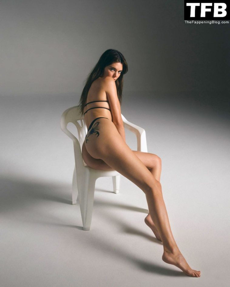 Kendall Jenner Topless & Sexy - Pop Magazine Issue 47 (12 Photos + Video)