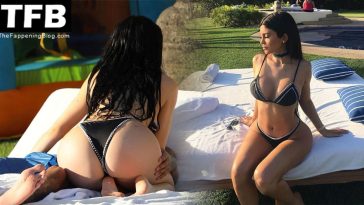 Kylie Jenner Displays Her Sexy Ass & Tits (5 Photos)