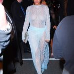 La La Anthony Steps Out in a Lace See-Through Dress for a Met Gala After-Party (13 Photos)