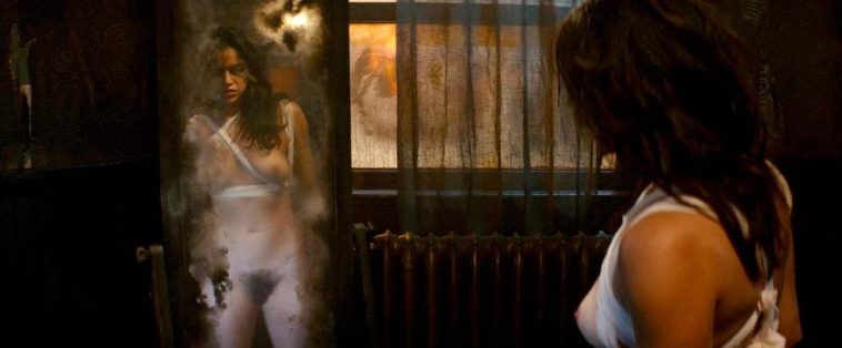 Michelle Rodriguez Nude Pussy Scene from 'The Assignment'