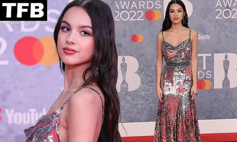 Olivia Rodrigo Cuts an Ethereal Figure in a Silver Dress at the BRIT Awards 2022 (55 Photos)