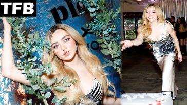 Peyton List Shows Off Nice Cleavage at the Pley Beauty Pop-up Event in LA (23 Photos)