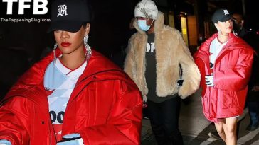 Rihanna & A$AP Rocky Hold Hands and Head to Dinner in New York (62 Photos)