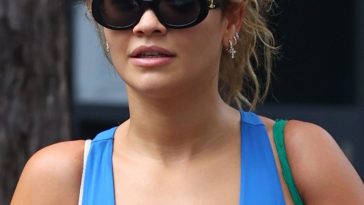 Busty Rita Ora is Pictured Leaving the 98 Riley Street Gym in Sydney (31 Photos)