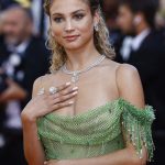 Rose Bertram Poses in a See-Through Green Dress at the 75th Cannes Film Festival (113 Photos)