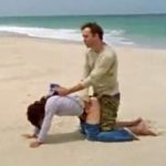 Brunette Forced Sex Scene At The Beach in 'Lost Things' Movie