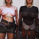 Shannade Clermont & Shannon Clermont Look Hot in Paris (14 Photos)