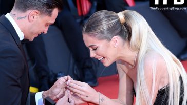 Alessandro Basciano Proposes to Sophie Codegoni During “The Son” Red Carpet at the 79th Venice International Film Festival (158 Photos)