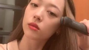 Sulli Choi Nip Slip (3 Pics + Video)