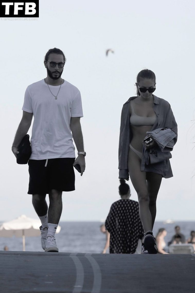 Thylane Blondeau & Benjamin Attal are All About Beach Life (12 Photos)